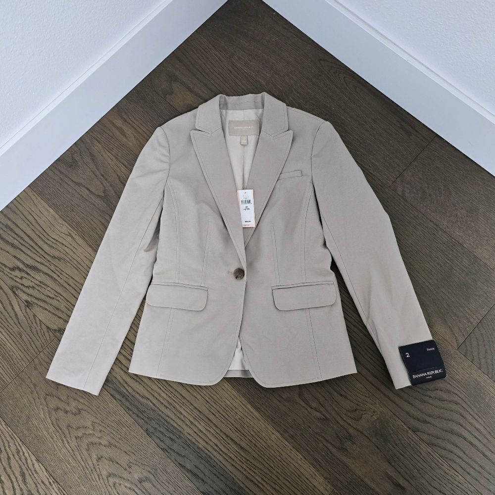 Banana Republic Beige Blazer